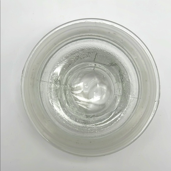 Libbey Orchard Clear Glass Embossed Country Fruit Vintage Canister Cookie Jar - Picture 8 of 11